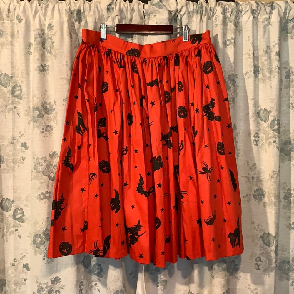 Vixen by Micheline Pitt Ben Cooper Halloween Circle Skirt